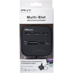 PNY USB2 Card Reader (SD/SDHC/SDHC/MicroSD) PNY USB2 Card Reader (SD/SDHC/SDHC/MicroSD)