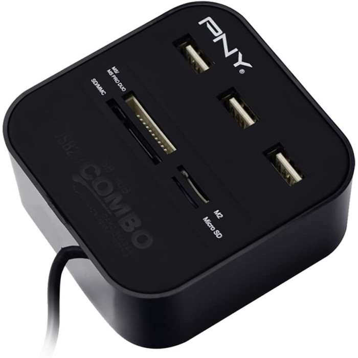PNY USB2 Card Reader (SD/SDHC/SDHC/MicroSD) PNY USB2 Card Reader (SD/SDHC/SDHC/MicroSD)