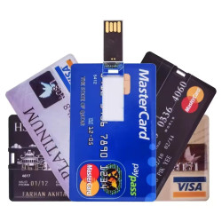 64gB USB Flash Drive (Credit Card Style) 64gB USB Flash Drive (Credit Card Style)
